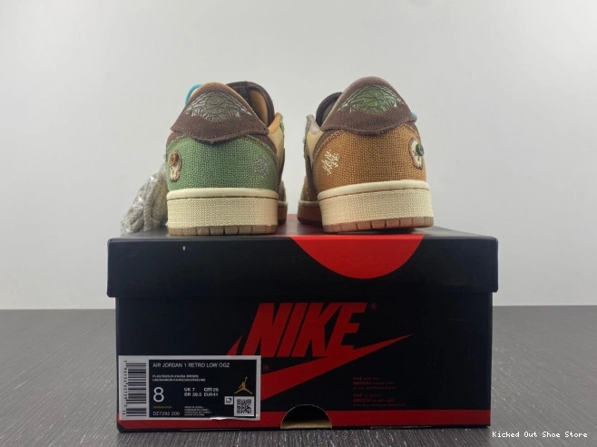 Kick Theory OG Low 1 Jordan Retro Williamson Voodoo DZ7292-200 Zion 0713